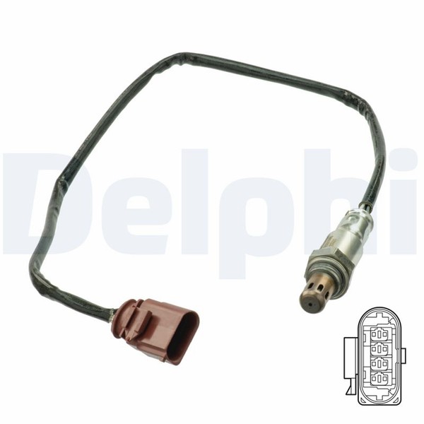 Delphi Lambdasonde Sensor Abgassteuerung ES21090-12B1 2 FüR VW Passat B8 Variant-image