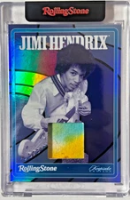 2025 ROLLING STONE KEEPSAKE COLLECTION Jimi Hendrix SP #5/15 RAINBOW RELIC #89