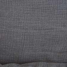 Bedsure Duvet Triple-Layer Gauze King And One King Sham Dark Gray