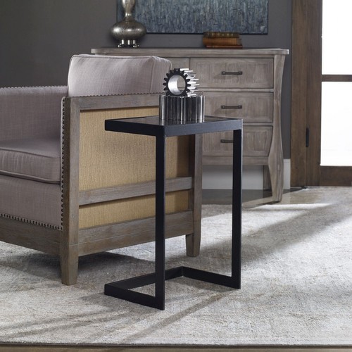 Windell - 25.5 inch Cantilever Side Table - 16.5 inches wide by 12.25 inches - Picture 2 of 10
