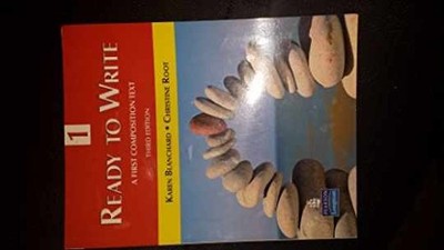 Ready to Write 1: A First - Paperback, by Blanchard Karen; Root - Very Good h