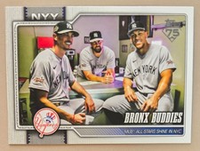 2026 Topps Baseball Bronx Buddies Aaron Judge Fried Rodon #302 New York Yankees