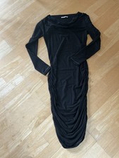 Hugo Boss Orange Kleid Schwarz Gr. 36