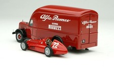 Exoto 43 | 1951 Team Alfa Corse | Alfa Romeo 500 Race Car Transporter
