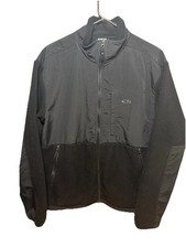 Champion Womens Athletic Jacket Size Medium Black C9 Fleece Full Zip
