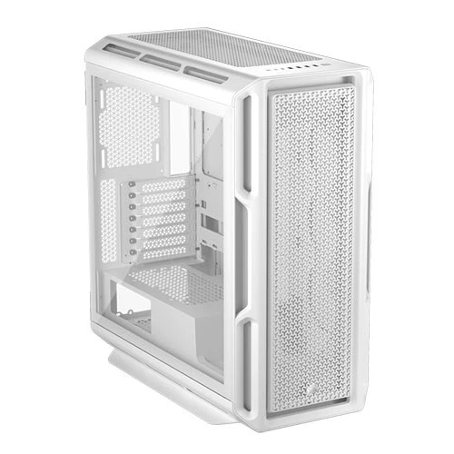 Corsair 5000T Gaming Case W/ Glass Side E-Atx No Fans Usb-C Asus Btf Compatible