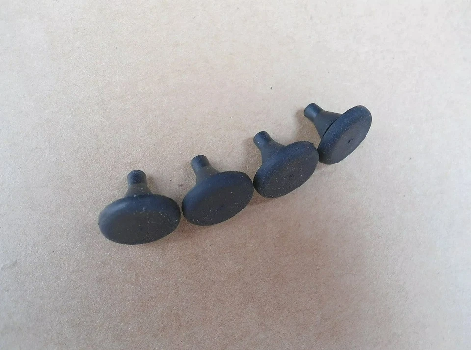 (17 piezas) ¡Parachoques de goma para capucha/ceniza! PARA GM SEDAN FLEETLINE CAMIONETA PICKUP PANEL ETC Foto 3 de 4