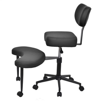 Cross Legged Office Chair, Ergonomic Cloud Criss Cross Desk Chair, Meditation