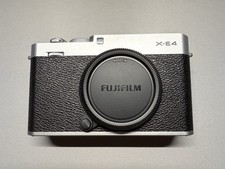 Fujifilm X-E4 26.1MP Mirrorless Digital Camera Silver (Body Only) (Shutter 1427)