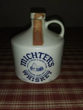Michter's Pint Whiskey Empty Bicentennial Jug Decanter Bottle Sour Mash 1976 VGC