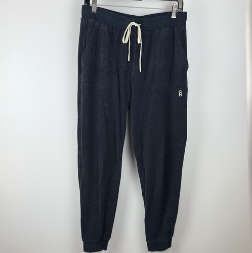 Outerknown Hightide Terry Cloth Sweatpants Joggers Organic Cotton Navy M