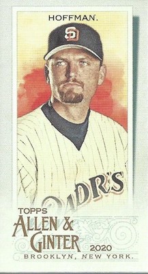 2020 Topps Allen and Ginter Mini A and G Back #321 Trevor Hoffman SP - BB