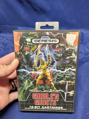 Ghouls 'n Ghosts (Sega Genesis, 1989) Authentic - Works Great!!