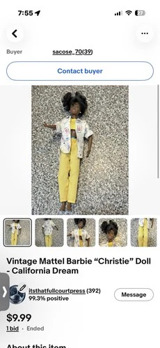 Reserved SACOSE_70 Vintage Barbie Auction Wins With Combined Shipping