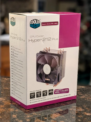 Cooler Master Hyper 212 Plus CPU Cooler RR-B10-212P-G1 