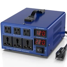 3000 watt Voltage Conversion Transformer Heavy-Duty Step-up/Step-Down AC 110V...