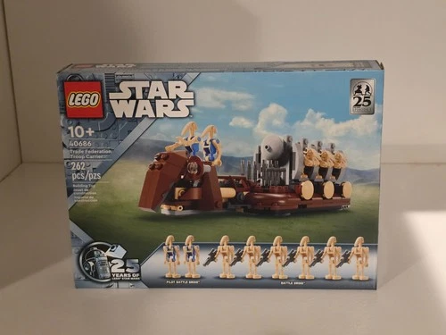 LEGO 40686 Trade Federation Troop Carrier – Star Wars GWP – New Sealed
