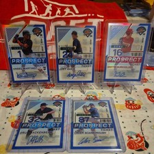 Panini Prospects 2024 Blue Auto X5