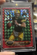 2023 Topps Composite Topps Chrome Brett Favre #10 Red Refractor /5