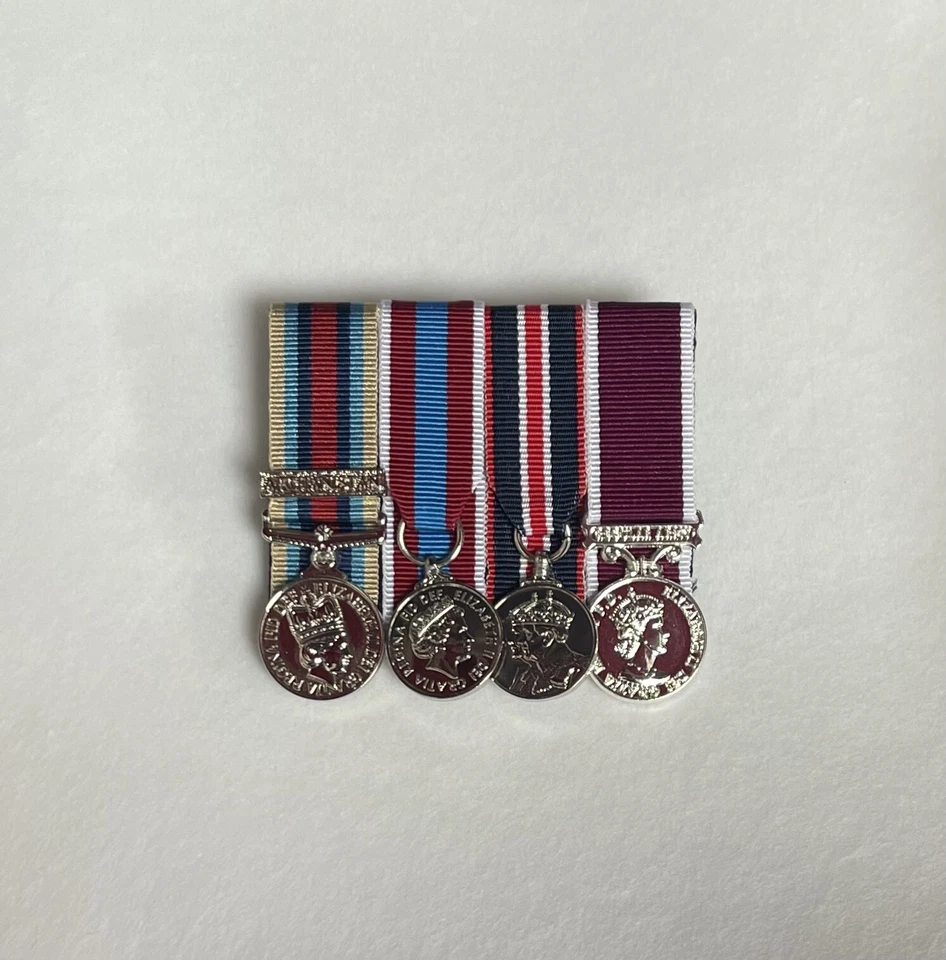 Court Mounted Miniature Medals Army Police Fire Jubilee Coronation LSGC ARMY RAF - Image 4 of 4