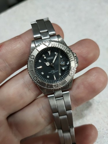Orologio Diver vintage Wintex Quartz 3 atm subacqueo cassa 28mm junior |  eBay