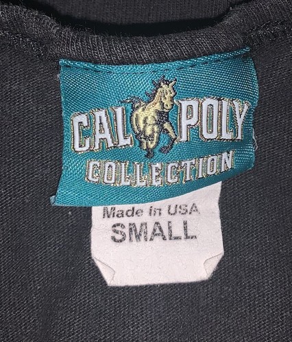 CAL POLY Mustangs ~ Black Sleeveless Tank Top ~ Womens Size Small S - Picture 5 of 6