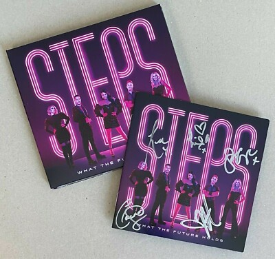 STEPS * WHAT THE FUTURE HOLDS * 12 TRK CD w/ LIMITED SIGNED BOOKLET * BN!