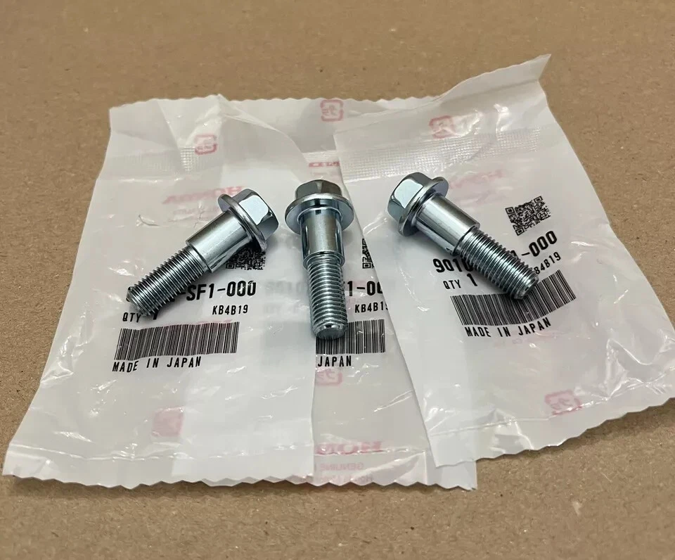 JUEGO DE 3 PERNOS DE MEDIO EJE INTERMEDIO GENUINO OEM HONDA ACURA CIVIC SI DOHC VTEC Foto 2 de 2