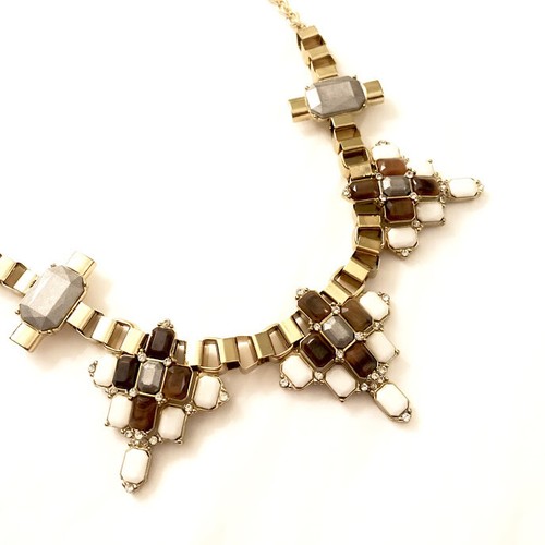 Collar cabujón para mujer Lee by Lee Angel baguette eslabón nuevo con etiquetas 98 - Imagen 4 de 7