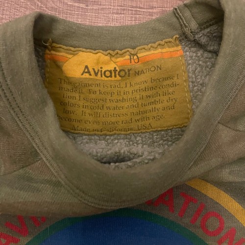 aviator nation kids 10 sweathirt camo - Picture 5 of 5