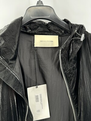 1017 Alyx 9SM Nightrider Shell Jacket Black Size 2XL slim