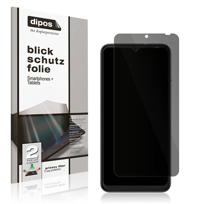 2x Blickschutzfolie für Tecno POP 5P 9H Schutzfolie Sichtschutz Folie Display