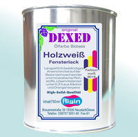 Holzweiss Fensterlack LöSemittelfrei ÖKofarbe Stark Deckend 750 Ml