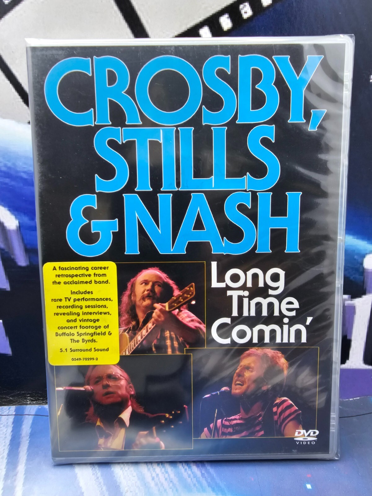 Crosby, Stills & Nash. Long Time Comin' *DVD*PLANET OF MOVIE*NUOVO
