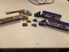Lot Of 4 1991 Racing Champions Racing Team Transporters And Mini Cars