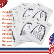 SKYSEA Arcos de Dental Ortodoncia Redondos Niti Arco de Alambre Su Arch Wire