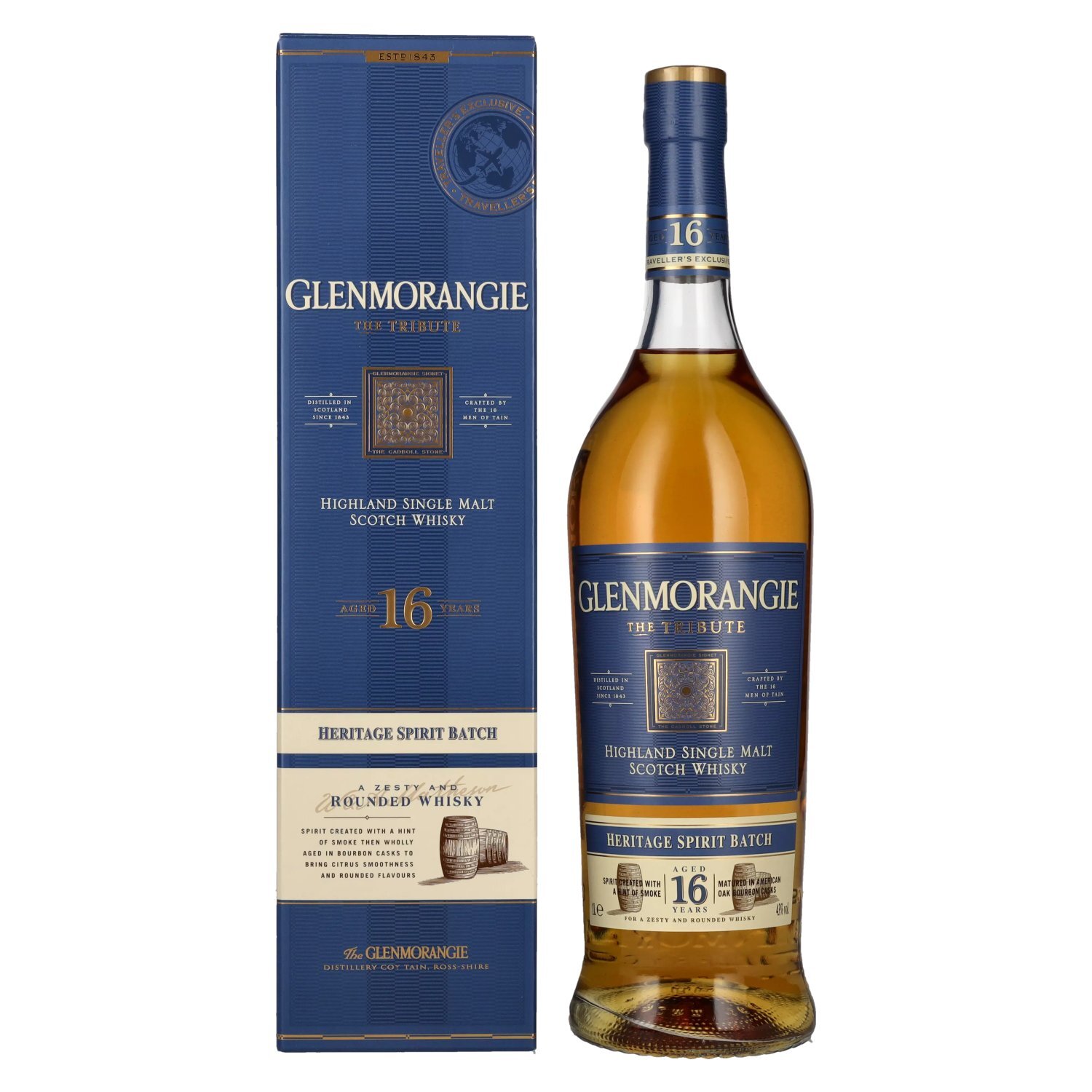 Glenmorangie The TRIBUTE 16 Years Old Highland Single Malt Heritage Spirit Batch