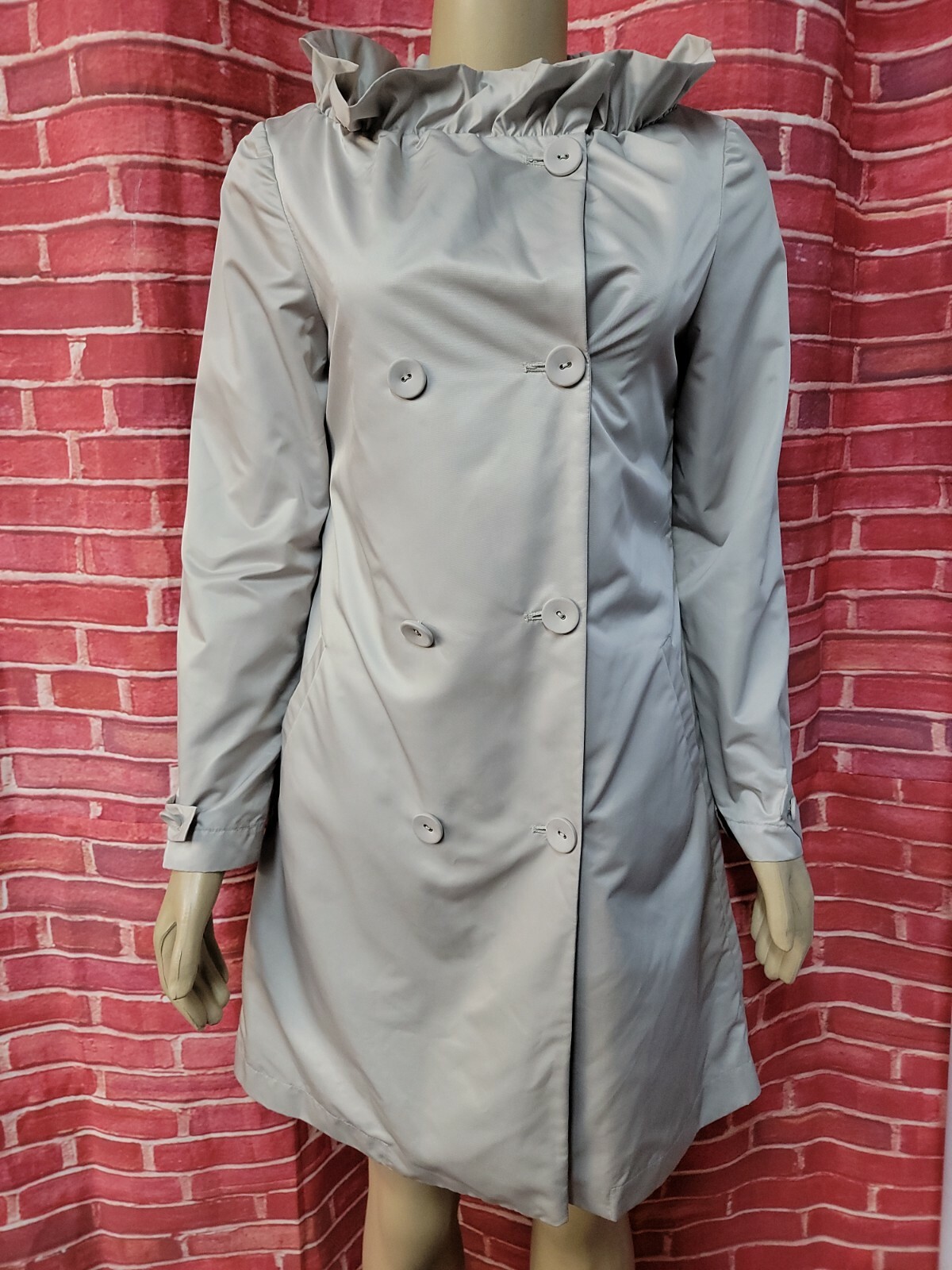 Loeffler Randall Polyester Ruffled Neck Women's G… - image 8