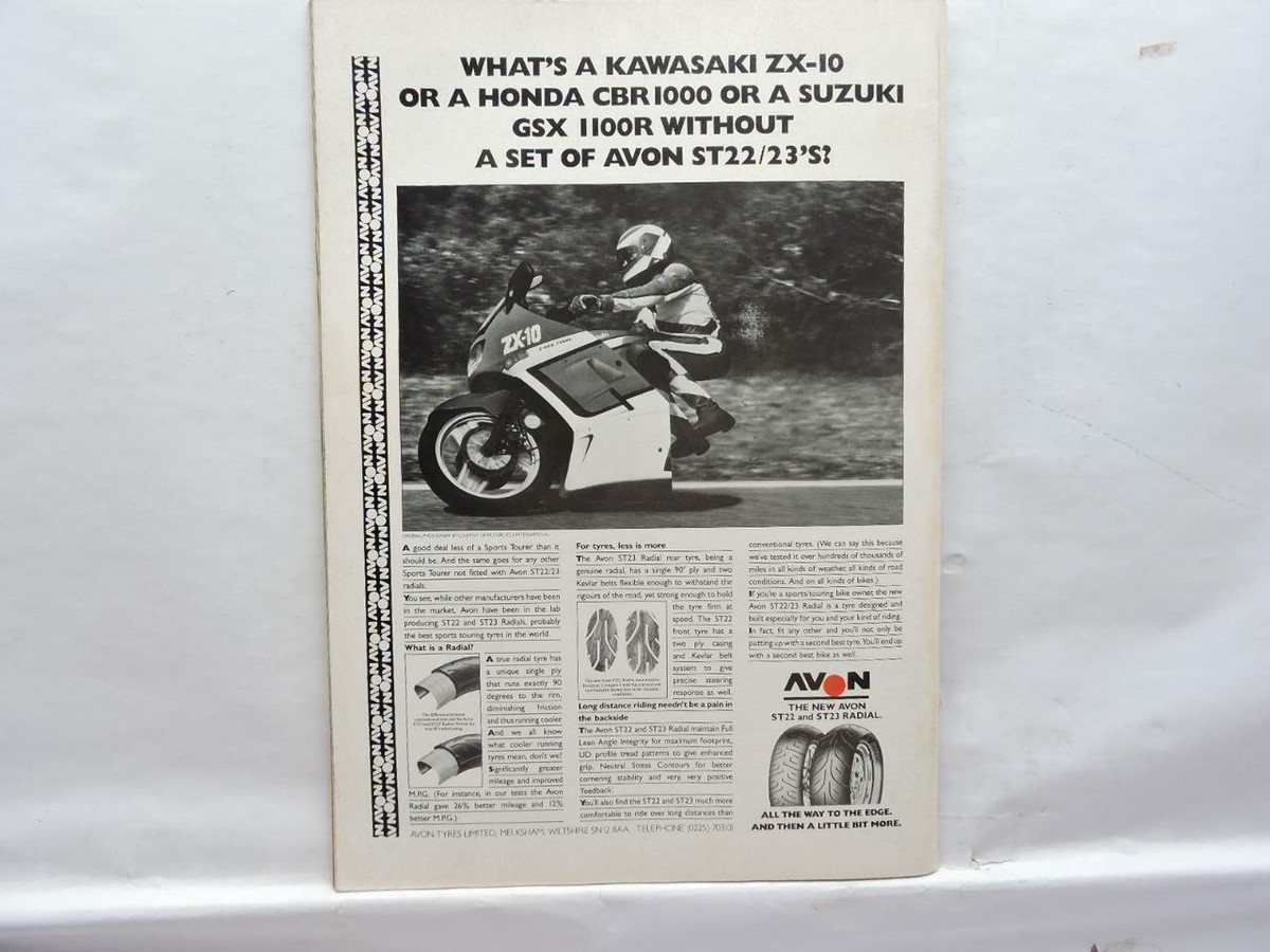 April 1989 Classic Bike Magazine Matchless Kawasaki Honda
