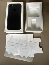 Apple iPhone 7 - Empty Original Retail Box 32GB- Black - BOX ONLY No phone