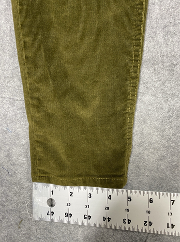 Madewell Pants Womens 25 x 32 Green Corduroy Skinny - Picture 8 of 12