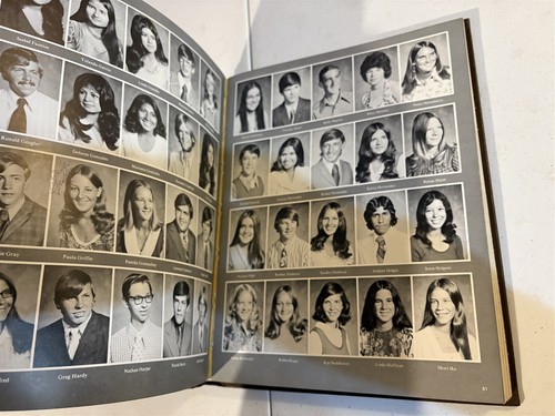 1974 Libro de Oro yearbook, Marcos de Niza High School, Tempe, AZ Arizona - Picture 4 of 8