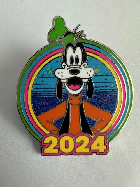 Goofy Starter 2024 Rainbow Disney Pin (E2)
