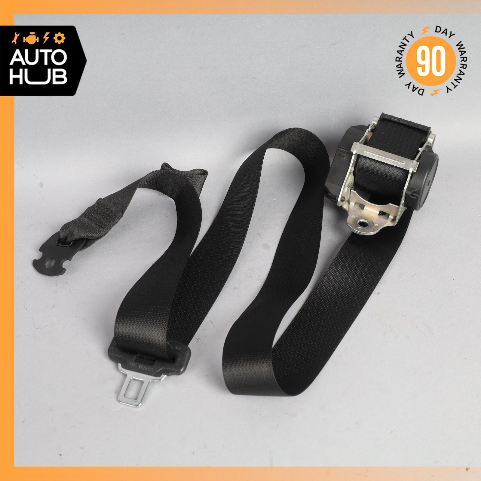 17-20 Maserati Levante S M161 Rear Left or Right Side Seatbelt Black OEM