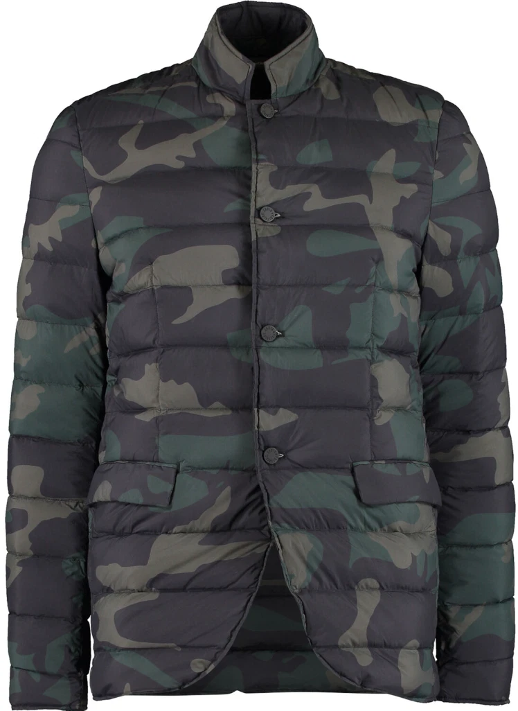 ZADIG & VOLTAIRE - Men's Khaki Navy Camo LS Pockets Luxury Down Jacket - L BNWT
Opens in a new windo