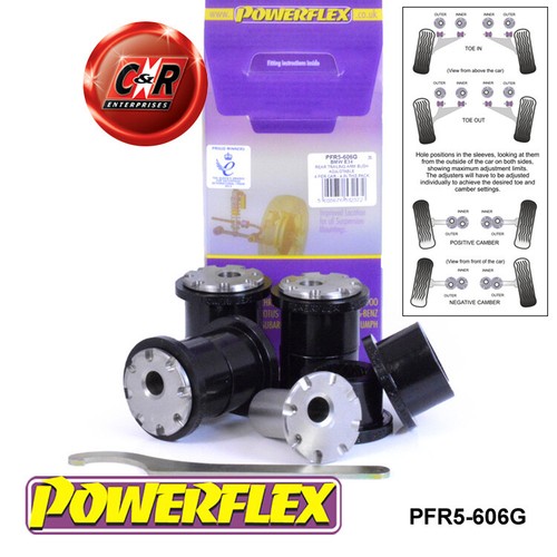 Brazo Trasero De Polietileno Powerflex Arbusto Delantero PFR5-1310