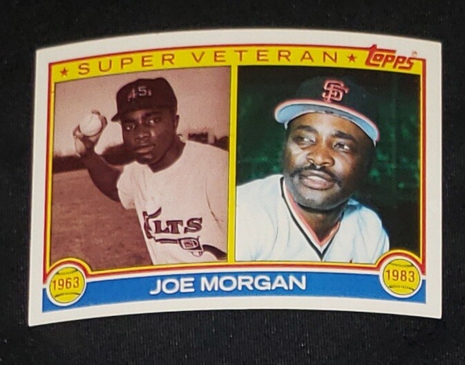 1983 Topps - Super Veteran Joe Morgan #604
