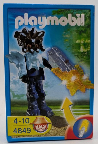 PLAYMOBIL 4849 Tempelwächter mit oranger Leuchtwaffe Tempel Wächter Jäger NEU - Picture 4 of 11