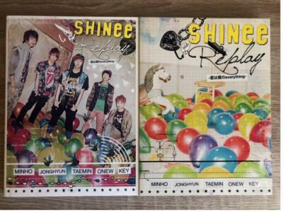 SHINee Replay JAPAN DEBUT PREMIUM First limited CD+DVD+
