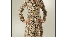 **rare** Lamb By Gwen Stefani Leopard Print Mama Cheetah Coat Size 10